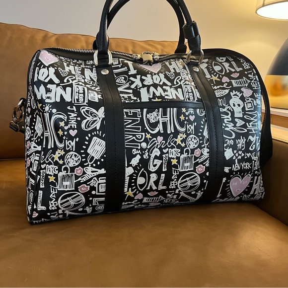 Henri Bendel Graffiti Duffel Bag - Picture 2 of 7
